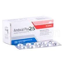 Picture of Tablet Amdocal Plus 5 mg+25mg